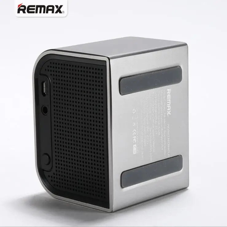 REMAX M8 мини металлический портативный bluetooth-динамик на рабочий стол Поддержка