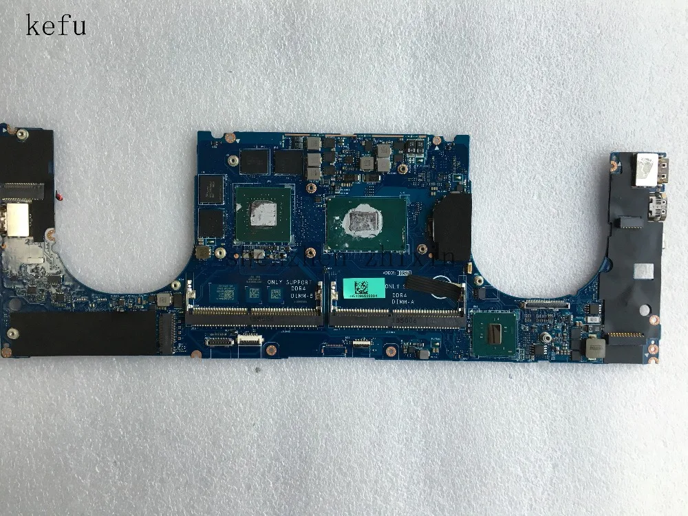 KEFU для DELL XPS 15 9550 материнская плата ноутбука AAM000 LA C361P REV: 1 0 с I5 6300HQ и графической