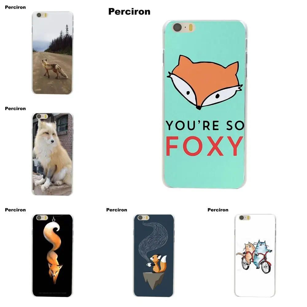 Perciron высокое качество Классические высокого класса телефон случае лиса для Galaxy