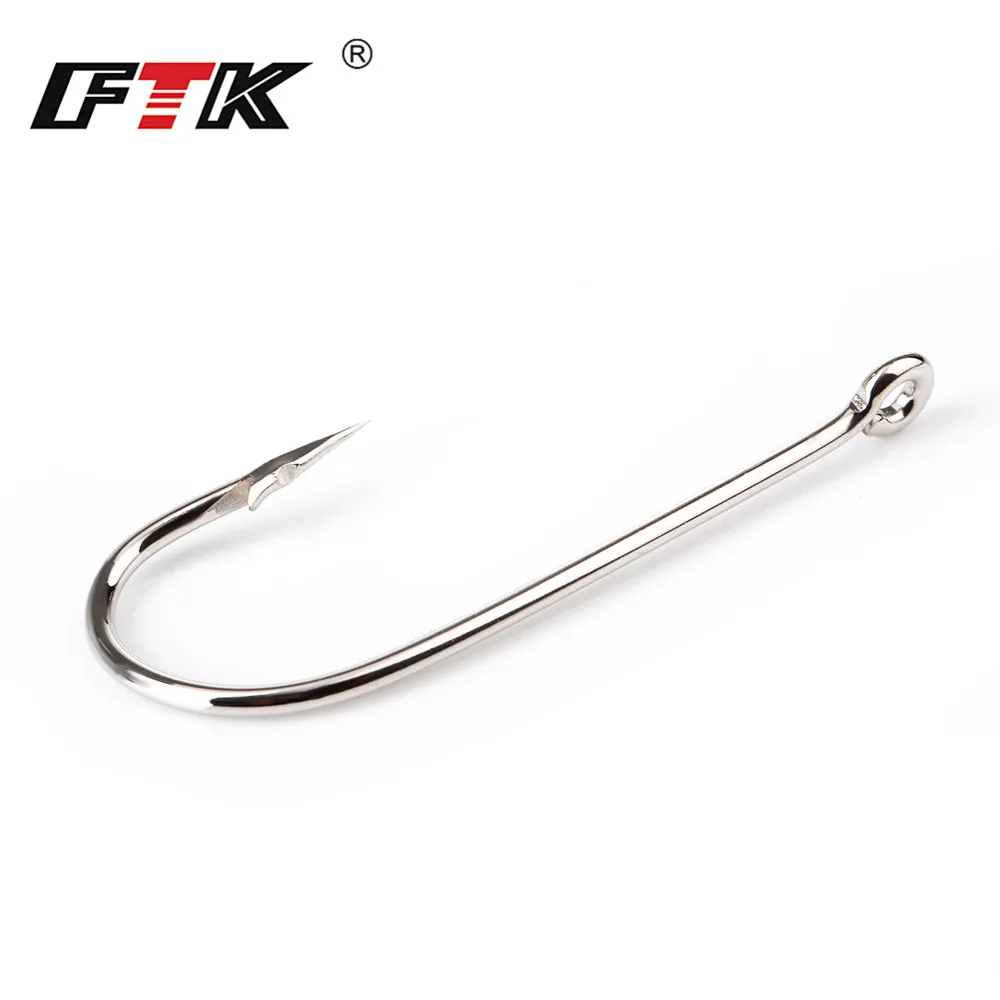 FTK 2330 колючий крючок Size2#-9#50 шт./лот 10#-20#100 шт./лот плоский круглый кормушка для карпа Anzol крючок рыболовный крючок