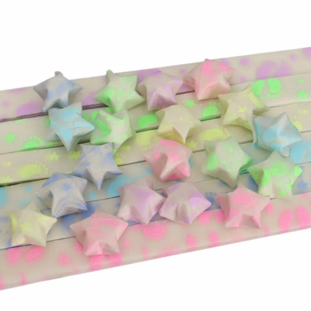 30 шт. набор светящихся лент для рукоделия с изображением счастливых желаний