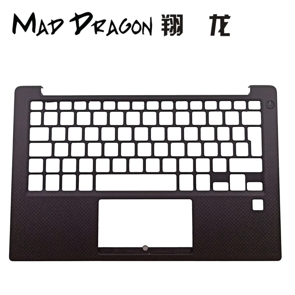 MAD DRAGON брендовый Сменный Чехол для ноутбука UK palmtrest верхняя крышка для Dell XPS 13 9350 9360 с отверстием для отпечатков пальцев-KGX76 0KGX76