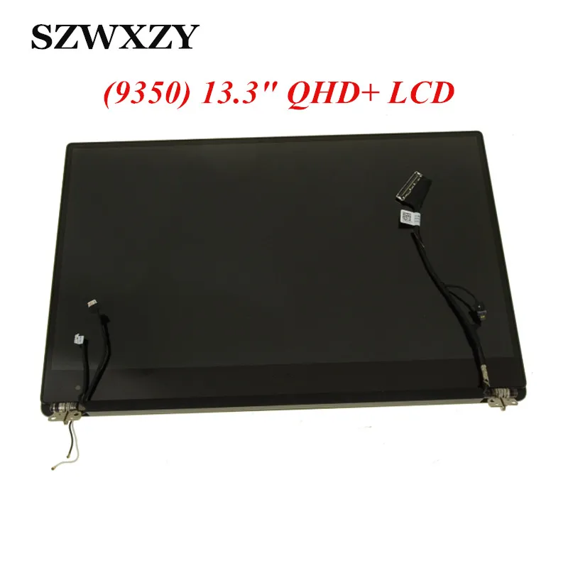 Для Dell XPS 13 9350 3 &quot3200x1800 QHD + ЖК дисплей с сенсорным экраном полная сборка 123V9 Полная
