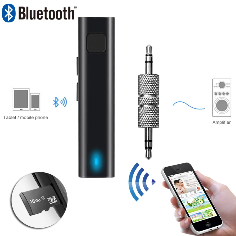 Беспроводной Bluetooth Aux адаптер приемника Audi для xiaomi redmi 4x mi 8 Автомобильный комплект