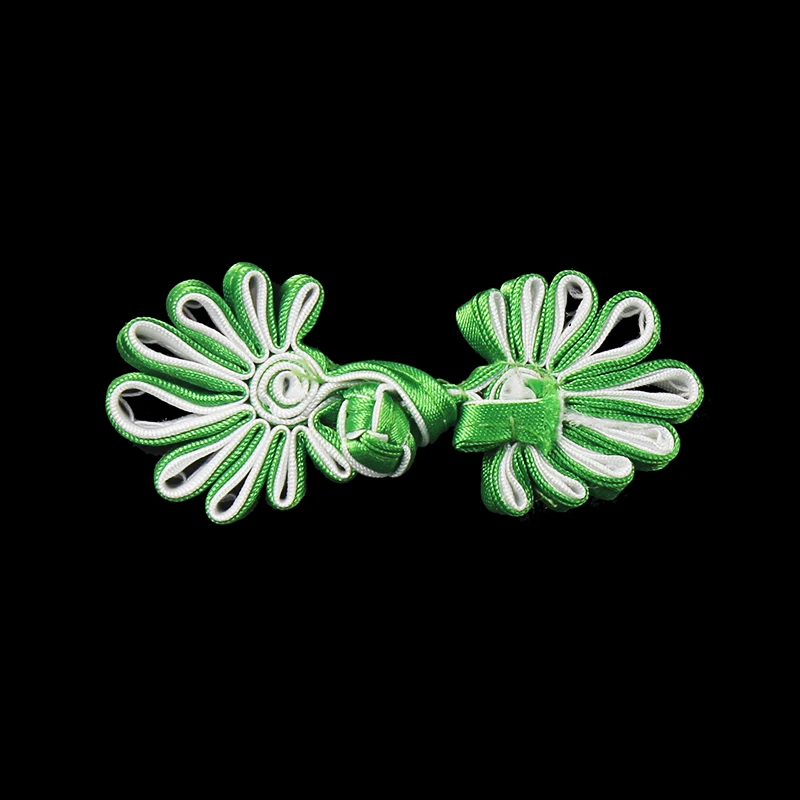 100 набор плетеных китайских застежек в виде лягушки застежка с узлом пришивная