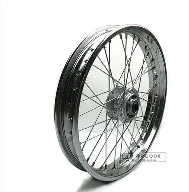 CG125/GN125/GN250 спереди и сзади 2,15x16/17/18 спиц колесные диски для мотоциклов с Тормозная Звездочка концентратор - Цвет: 2 15 17 front