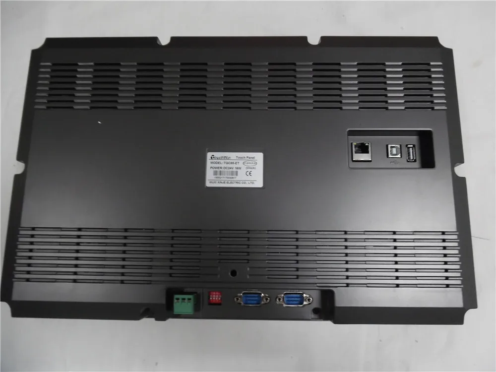 TGC65 ET: 15 6 дюйма XINJE ET HMI Ethernet сенсорный экран с кабелем программирования и