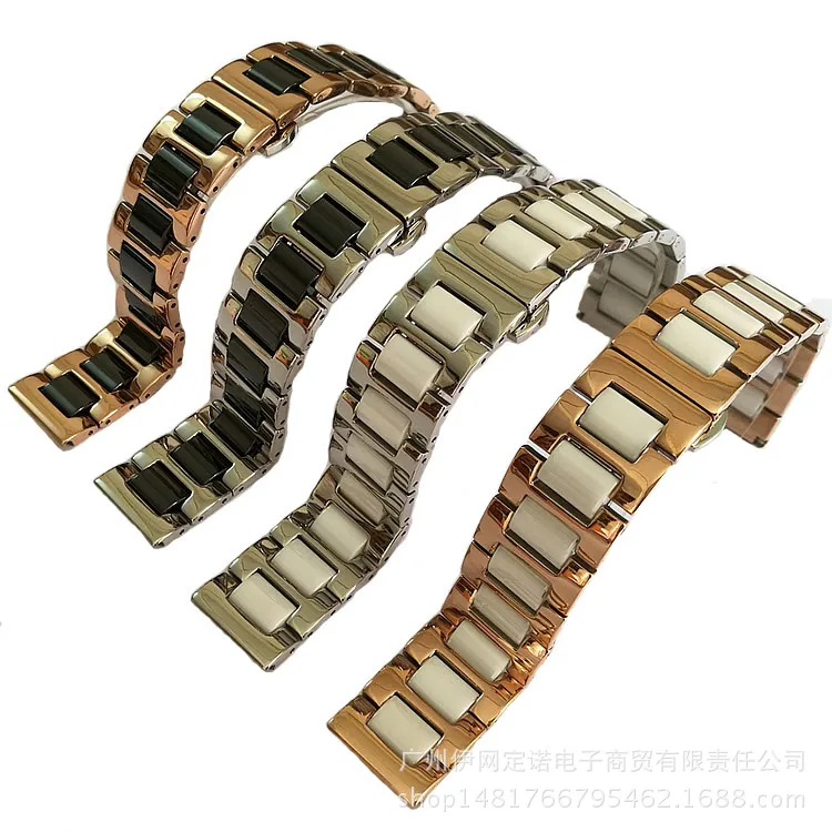 Из нержавеющей стали ремешок для часов Ремешок Женские Мужские наручные часы