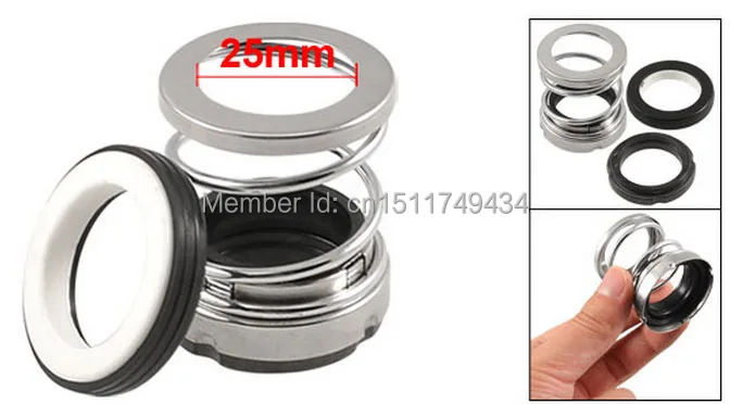 Механический водяной насос с одним пружинным поворотом 25 мм 2 шт. BIA 25|seals mechanical|seal
