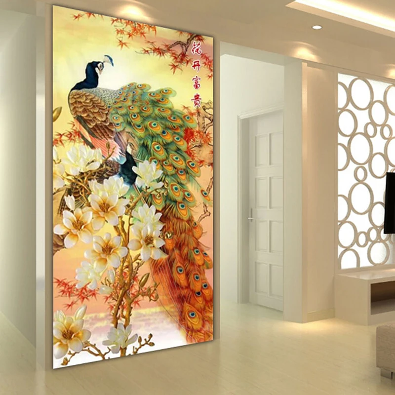 86x165cm китайское Рукоделие сделай сам вышивка крестом Набор для вышивания Золотая