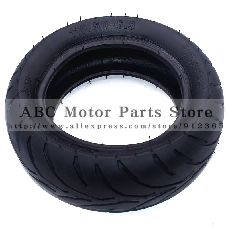 out tire 110/50-6,5 задняя шина и 110/50-6,5 внутренняя изогнутая труба клапан подходит для 49cc мини Байк e скутер мини мото - Цвет: out tire
