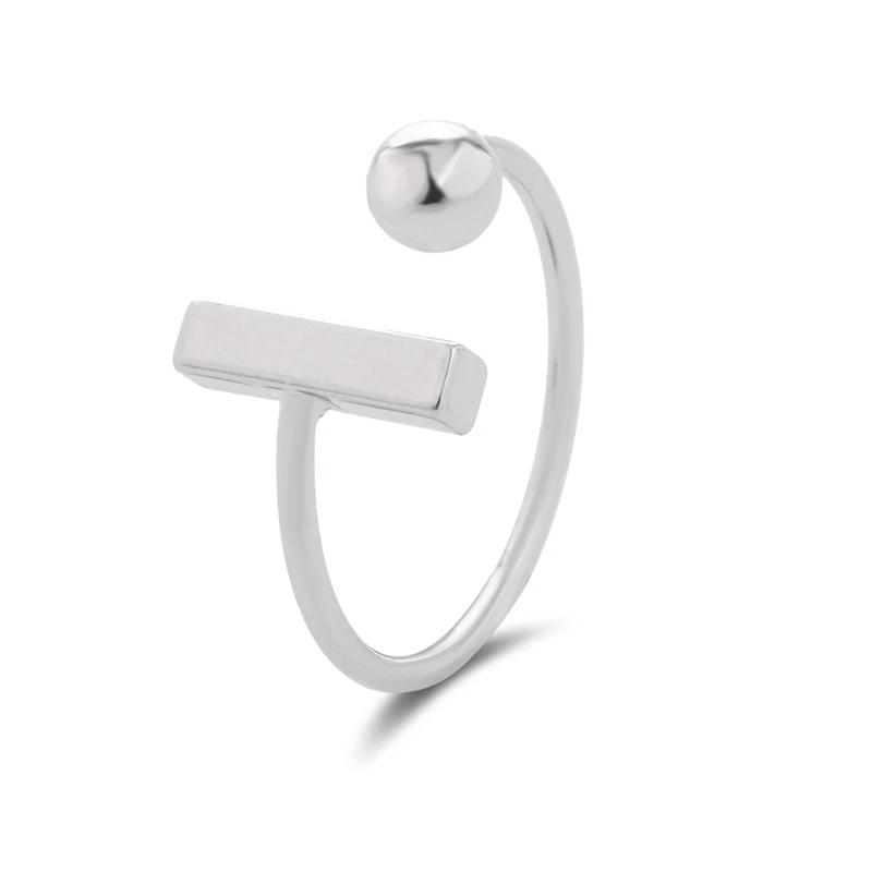 Oly2u Новые простые 2017 новые модные женские кольца с шариком элегантные милые