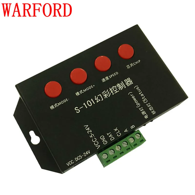 S 101 DMX512 Мечта Цвет led контроллер для WS2812b WS2811 WS2813 APA102 UCS1903 TM1812 светодиодные полосы