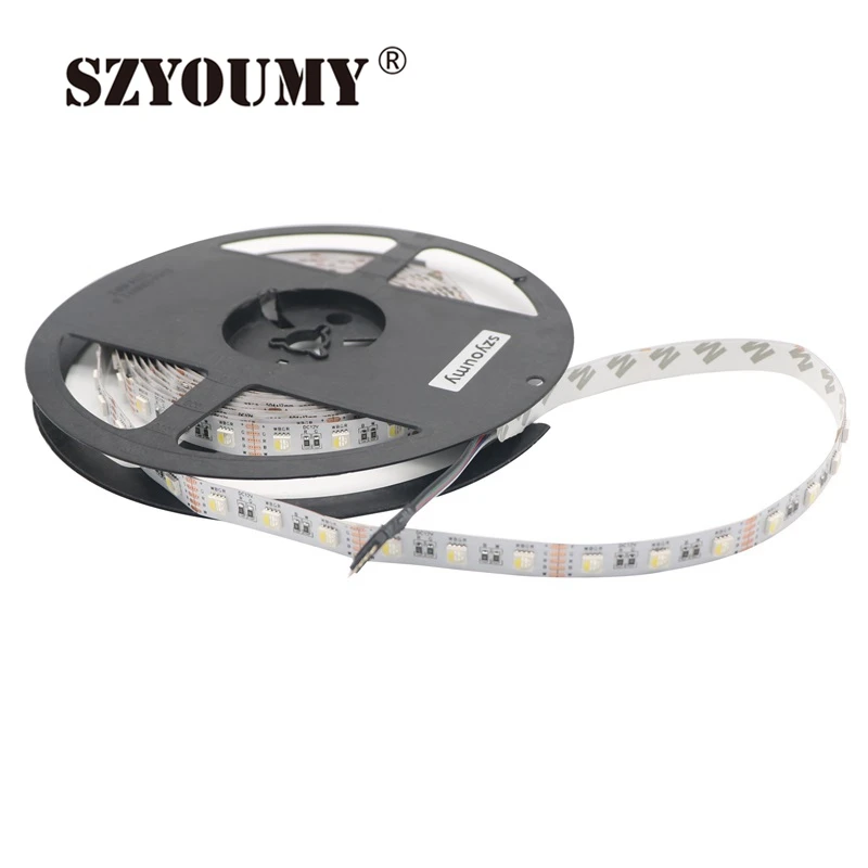 Светодиодная лента SZYOUMY 4 в 1 RGBW гибкая светодиодная 5050 RGB + белый/RGB теплый белый
