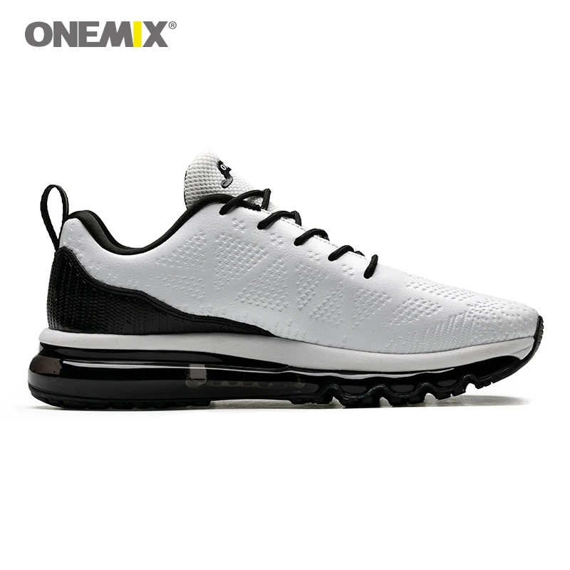 Onemix Air Cushion Running shoes for Men's 97 waterproof leather outdoor running shoe Jogging Sneakers Outdoor Fitness Sneakers