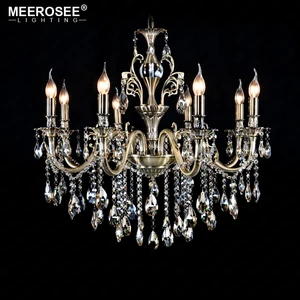 Роскошный хрустальный люстра, светильник, хорошее качество, подвески, Lampara de techo, для столовой, гостиной, светильник ing