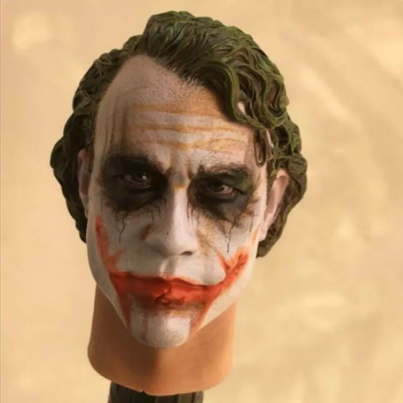 

Custom 1/6 Scale Clown Joker Creg 2.0 Head Sculpt Action figure toy in stock
