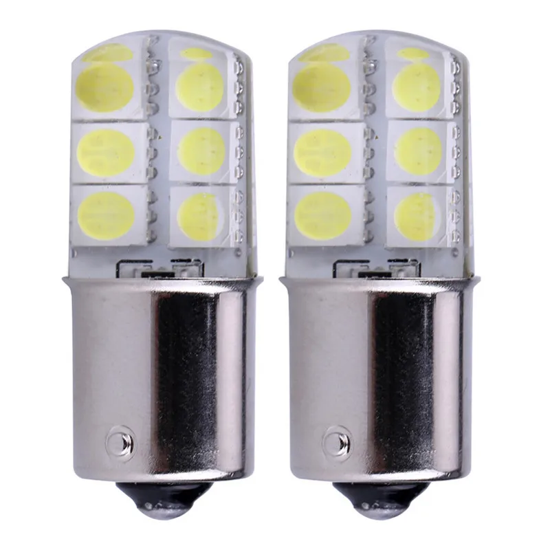 1 шт. автомобильный 1156 COB светодиодный светильник BA15S P21W 5050 Smd 6 Led авто тормозной