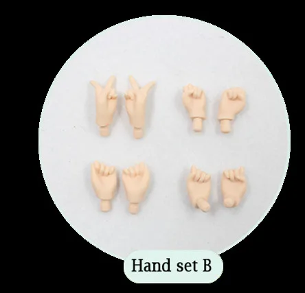 white Fortune Day Blyth ручной набор для сустава тела белый, телесный, загар, черный, супер черная кожа 1/6 BJD - Цвет: white