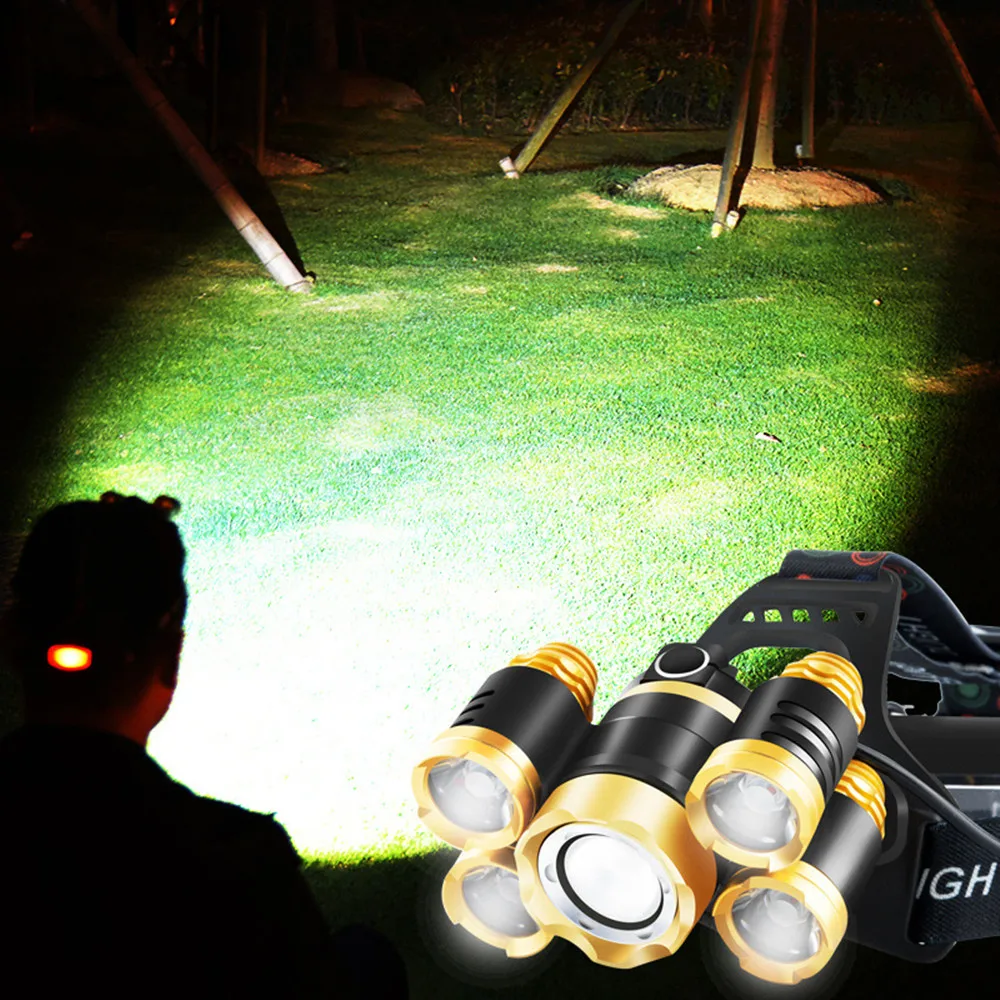 Налобный фонарь с датчиком движения и зарядкой от USB|Налобные LED-фонари| |