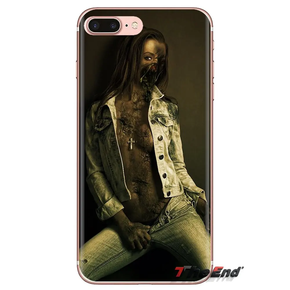 Тату принцесса зомби искусство мягкие прозрачные чехлы для Oneplus 3T 5T 6T Nokia 2 3 5 6 8 9 230