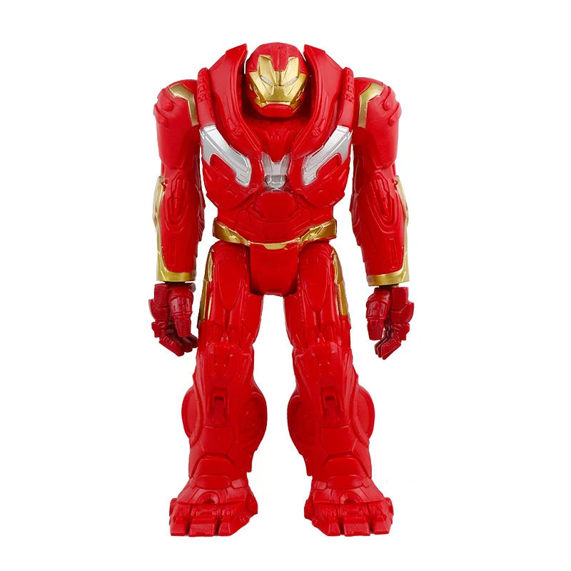 hulkbuster no box 30 см Marvel Мстители 4 конечная игра игрушка танос Халк человек паук Железный человек Тор Росомаха Черная пантера Веном фигурка ребенка - Цвет: hulkbuster no box
