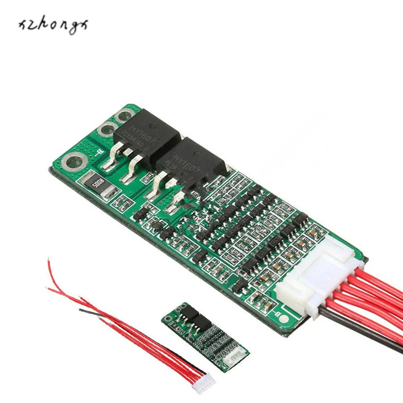 

5S 10A-15A Li-ion Lithium Battery BMS 18650 Charger Protection Board 18V 21V Cell Protection Circuit