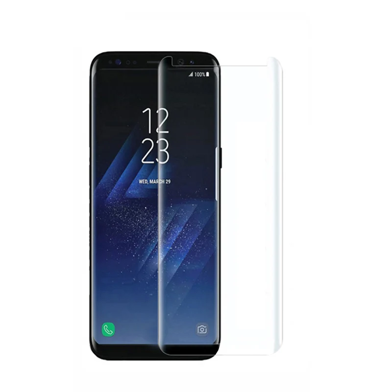 3D полностью клеящееся закаленное стекло для SAMSUNG S8+ чехол, Защитная пленка для экрана для Galaxy S10 Plus S10 5G Note 9 8 10 Pro