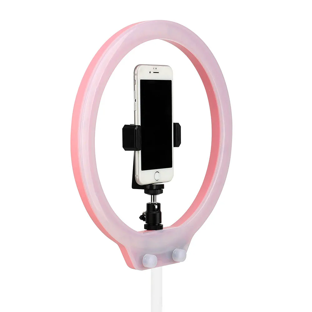 Кольцевой USB светильник Zomei ZM128 двухцветный светодиодный для фотосъемки телефона