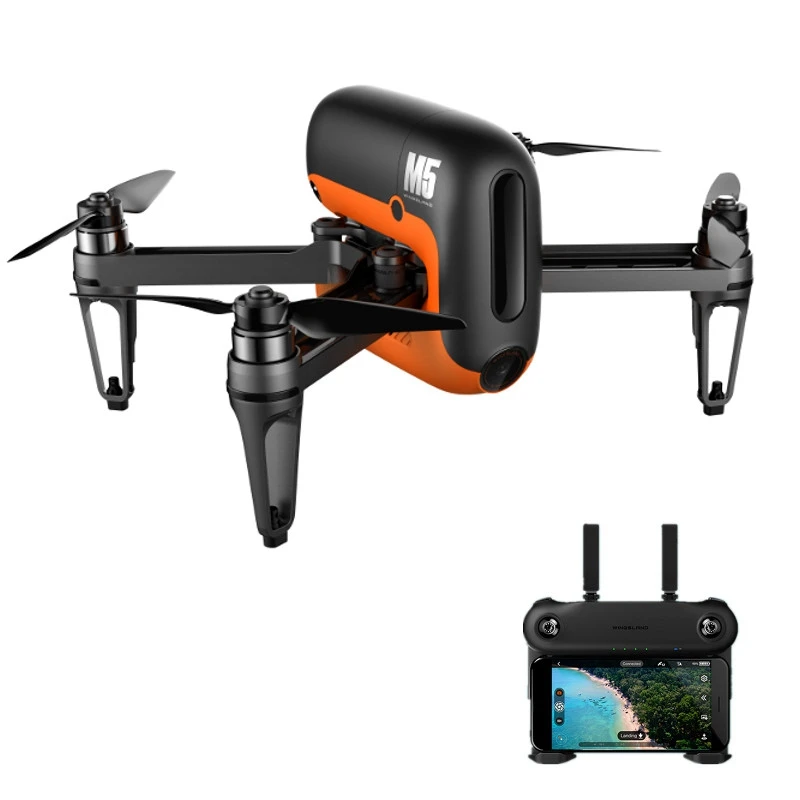Оригинальный Wingsland M5 бесщеточный gps WI FI FPV с HD Камера Радиоуправляемый Дрон Quadcopter