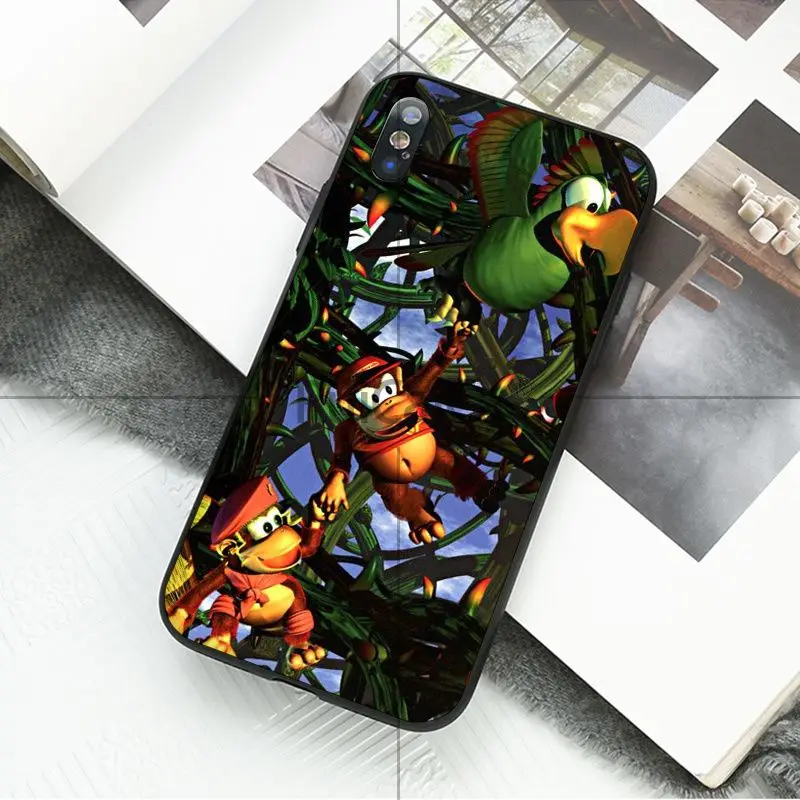 Ruicaica Ослик Конг кантри ТПУ Мягкий силиконовый чехол для телефона Apple iPhone 8 7 6 6 S Plus X XS MAX 5 5S SE XR мобильные чехлы - Цвет: A12