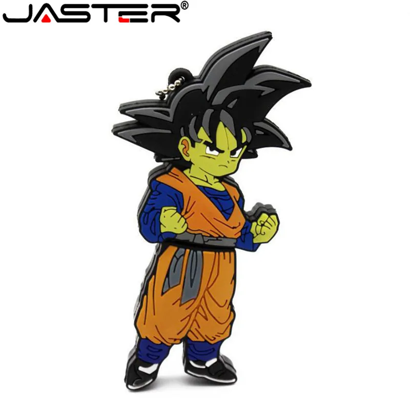 JASTER модная модель Dragon Ball Goku usb флеш-накопитель ручка-накопитель мультфильм 4 ГБ/16 ГБ/32 ГБ/64 ГБ USB 2,0 карта памяти Флешка подарок