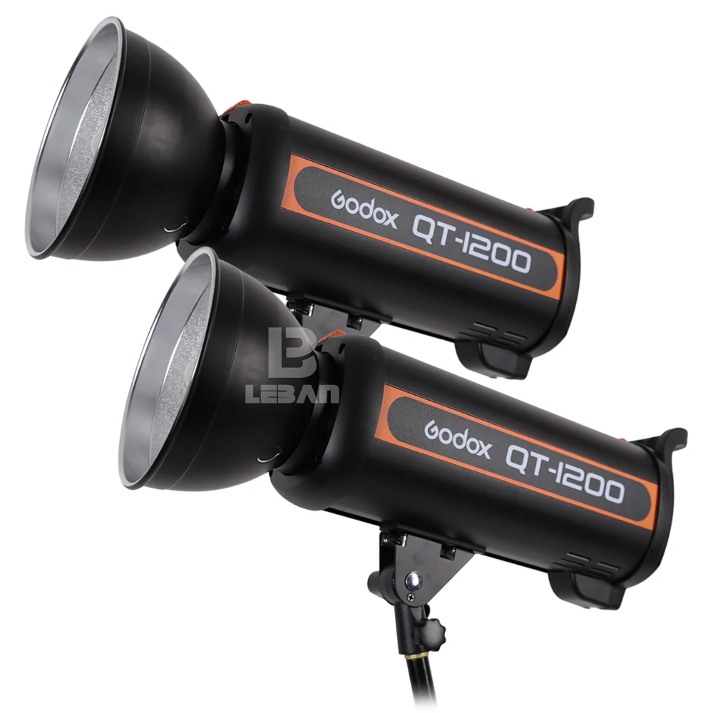 Студийный стробоскоп Godox QT 1200 1200W с высокой длительностью вспышки 1/5000s 110 В 220 230 2