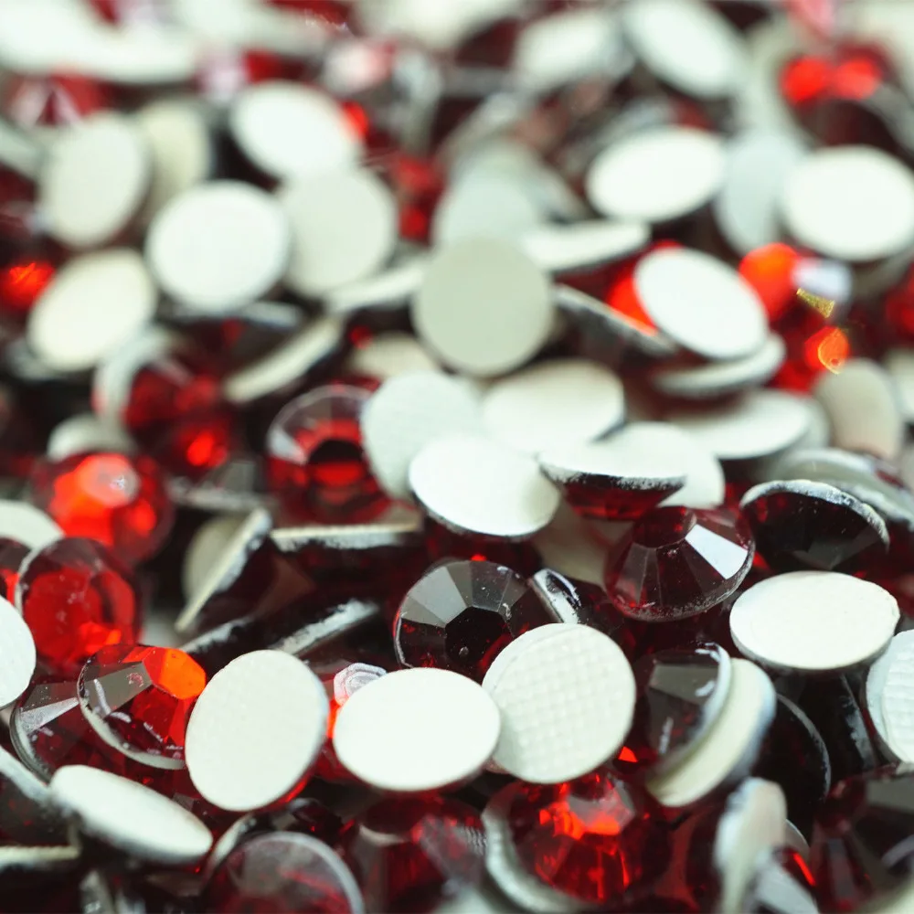 Круглые красные бусины AB из смолы горячая фиксация акриловые 3000 шт. ss19 сделай сам