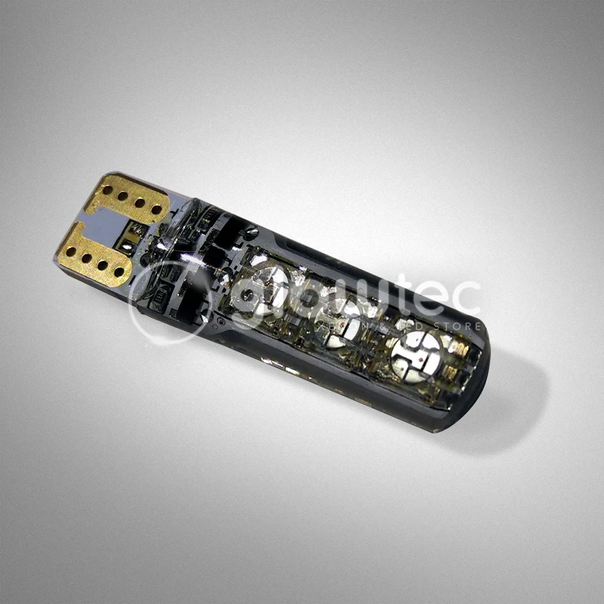 Новинка 2 шт. T10 W5W светодиодный 10 LED RGB 5050 6SMD с пультом дистанционного управления