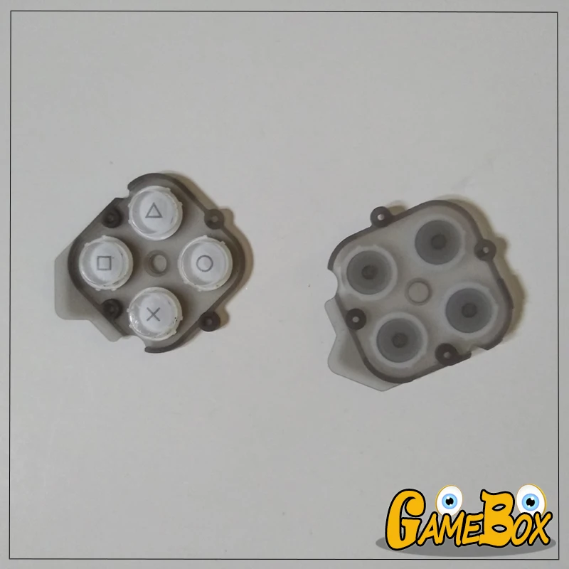 Для PSP GO функциональные кнопки оригинальные пассивные черно белые клавиши для