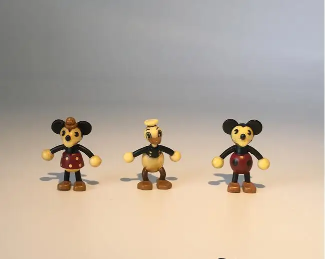 60 шт 2 5 см Классическая Микки и Минни Маус Дональд Дак маленькая фигурка игрушки