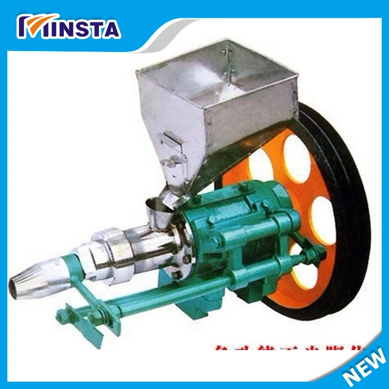 Бесплатная доставка экструдер для кукурузы и риса с 7 пресс формами