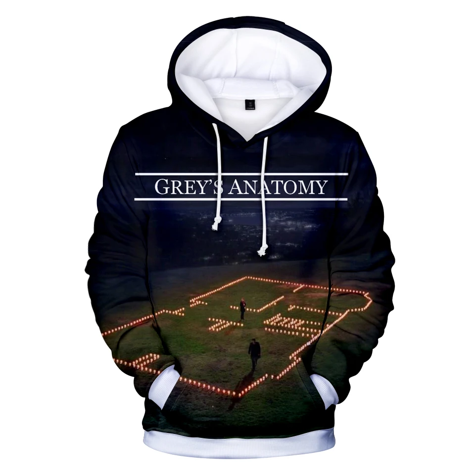 

Grey's Anatomy Stills 3D Printed Hoodies Male Female Spring Autumn Fashion Sweatshirts Casual Streetwear Hip Hop Casual Hoodies