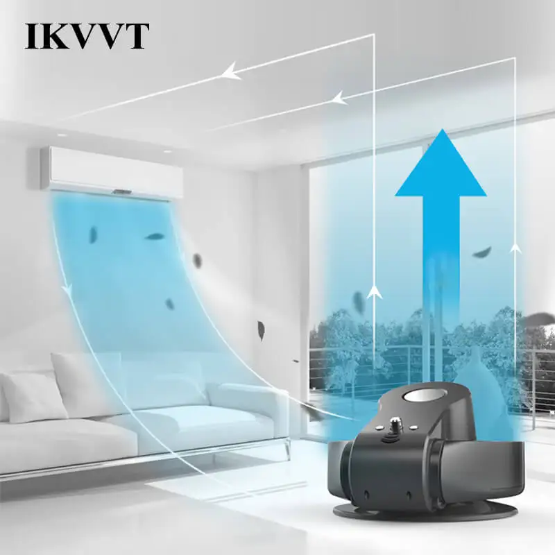 Sraintech Table Electric Bladeless Fan With Remote Control Cooling Quiet & Comfort No Blade Air Natural Wind | Бытовая техника