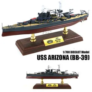 FOV масштаб 1/700 военная модель игрушки USS Аризона BB-39 Battleship литый под давлением