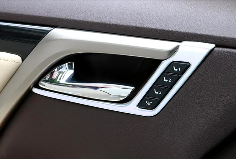 

For LEXUS RX200t RX450h 2016 4pcs ABS Inner Inside Door Bowl Cover Decorative Stripe Trim Auto Accessories