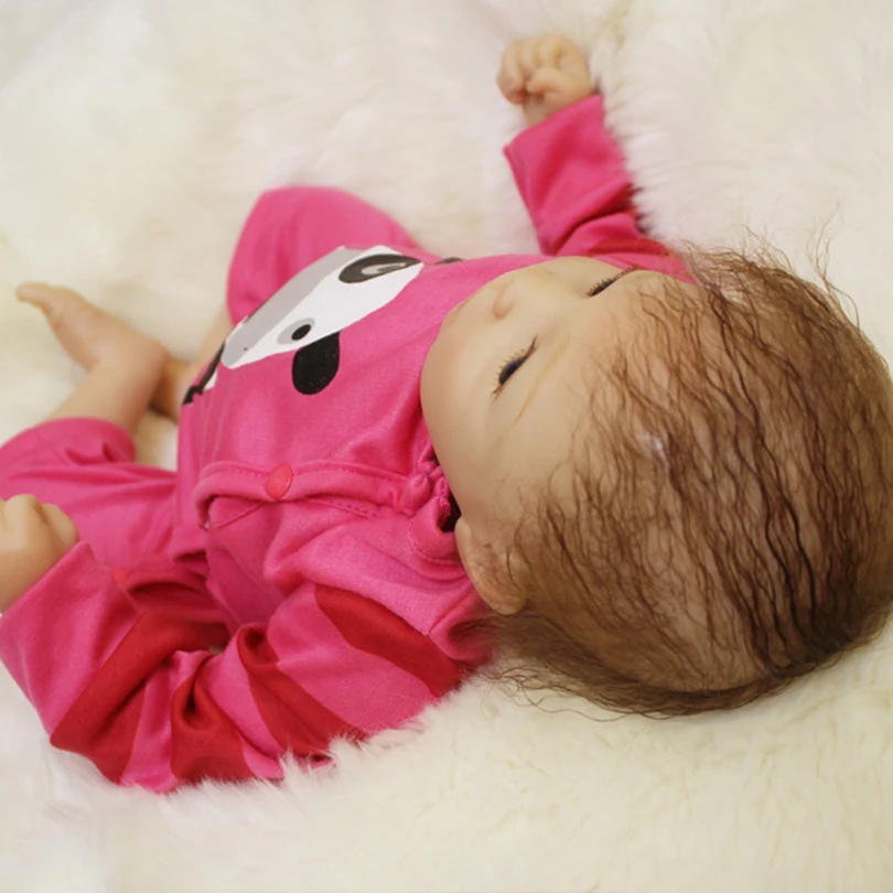 Кукла реборн Мягкая силиконовая 50 см 20 дюймов|baby girl doll toy|doll toysgirl toy |