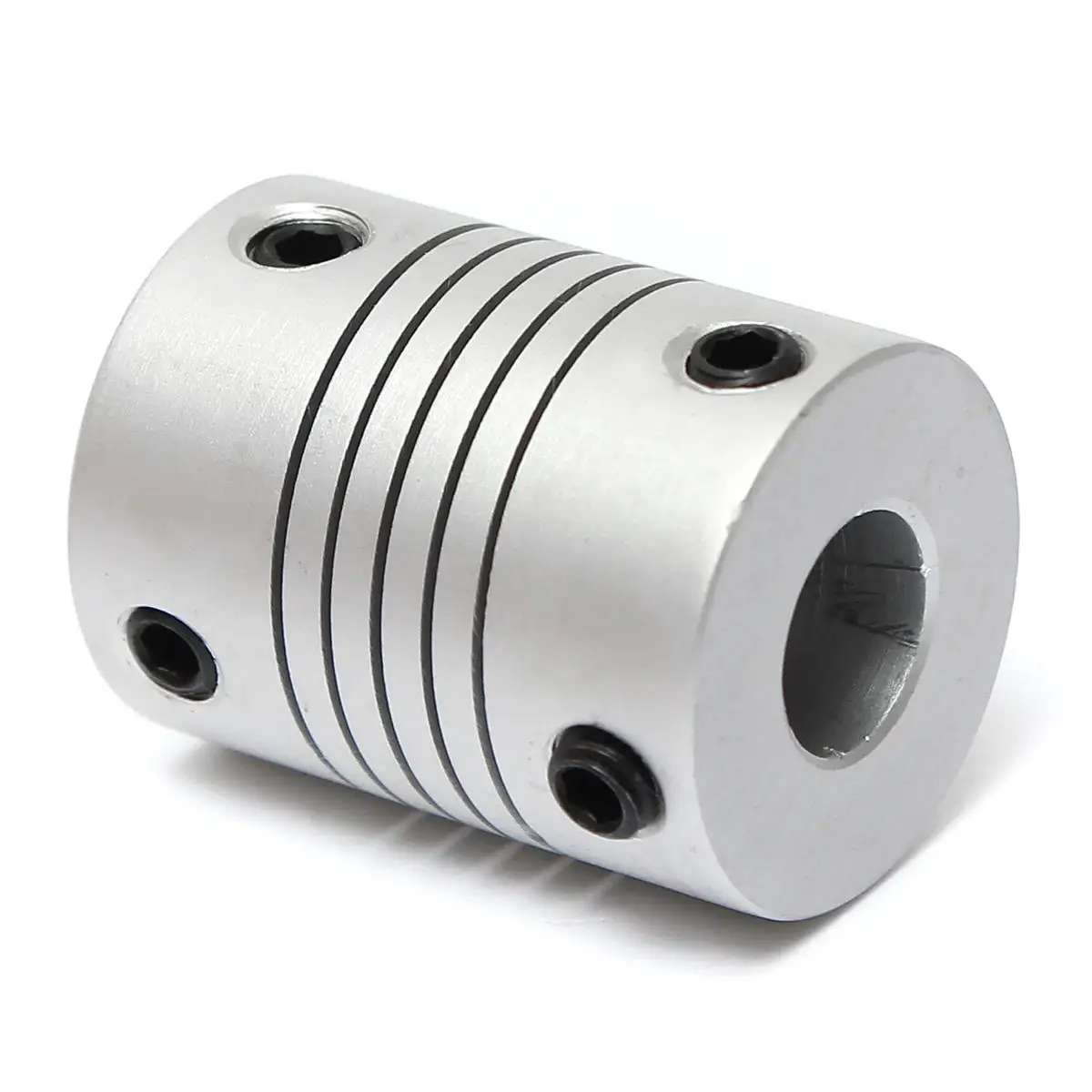 5 мм x 8 алюминиевое гибкое соединение вала OD19mm L25mm CNC шаговый соединитель муфта
