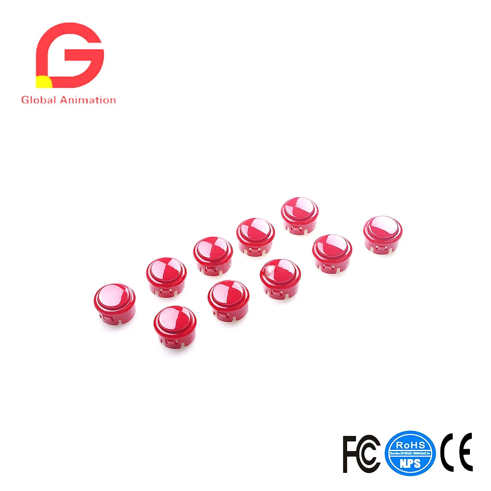 Аркадная игра DIY части комплект для ПК и Raspberry Pi 1/3 с RetroPie 5Pin джойстик 30 мм Кнопка