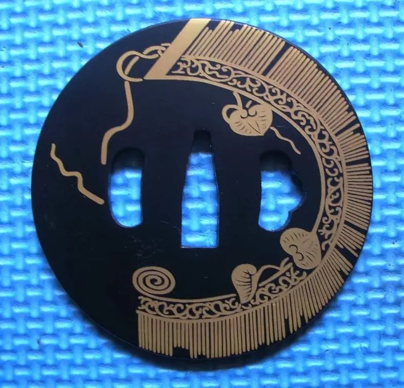 Качественный фитинг железная защита Tsuba для японского катаны меча аксессуар H133 |