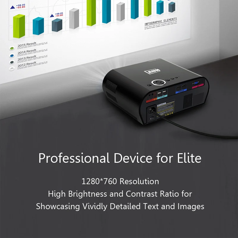 AUN проектор 3200 люмен T90 1280*768 (опционально Android с 2 4G Air Mouse Bluetooth WIFI поддержка AC3) LED TV|aun