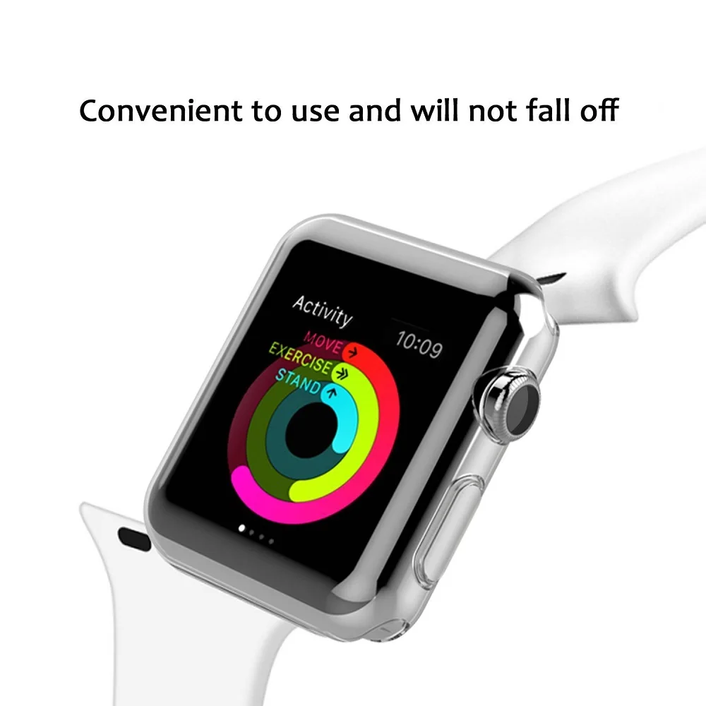 Мягкий и тонкий чехол MNWT для Apple Watch 38 мм/42 мм защитный из ТПУ iwatch Series 1 2 3