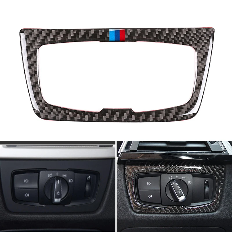 Передняя фара из углеродного волокна для BMW 3 4 Series F30 F32 2013 2014 2015 2016 2017 2018|Лепнина