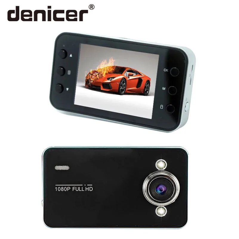 Denicer Автомобильный видеорегистратор 1080P Full HD 2 4 дюйма экран ночного видения 140